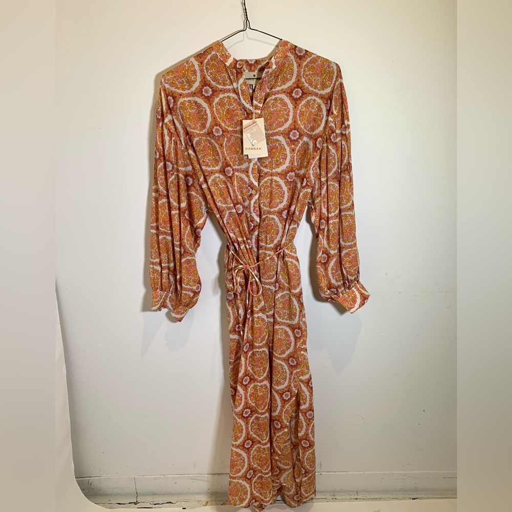 Hannah Luciana Dress in Cabana